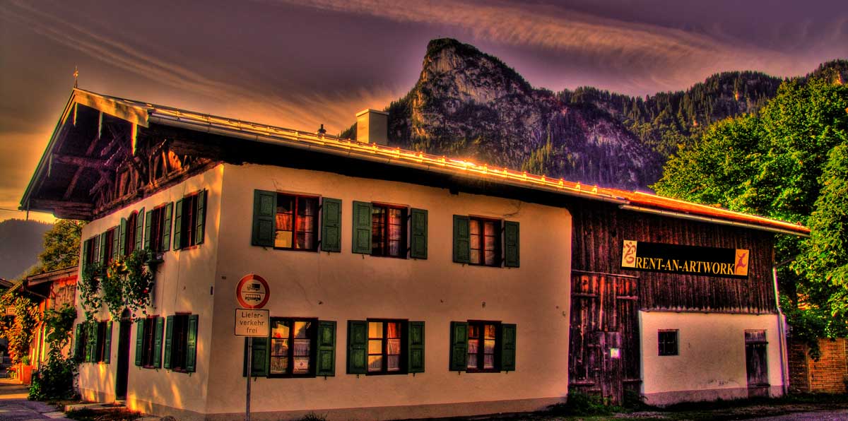 Atelier Rent an Artwork in Oberammergau